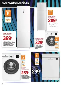 E.Leclerc folleto │ válido desde el 10.09.2025 | Página: 6 | Productos: Congelador, Lavadora, Lavavajillas, Combi