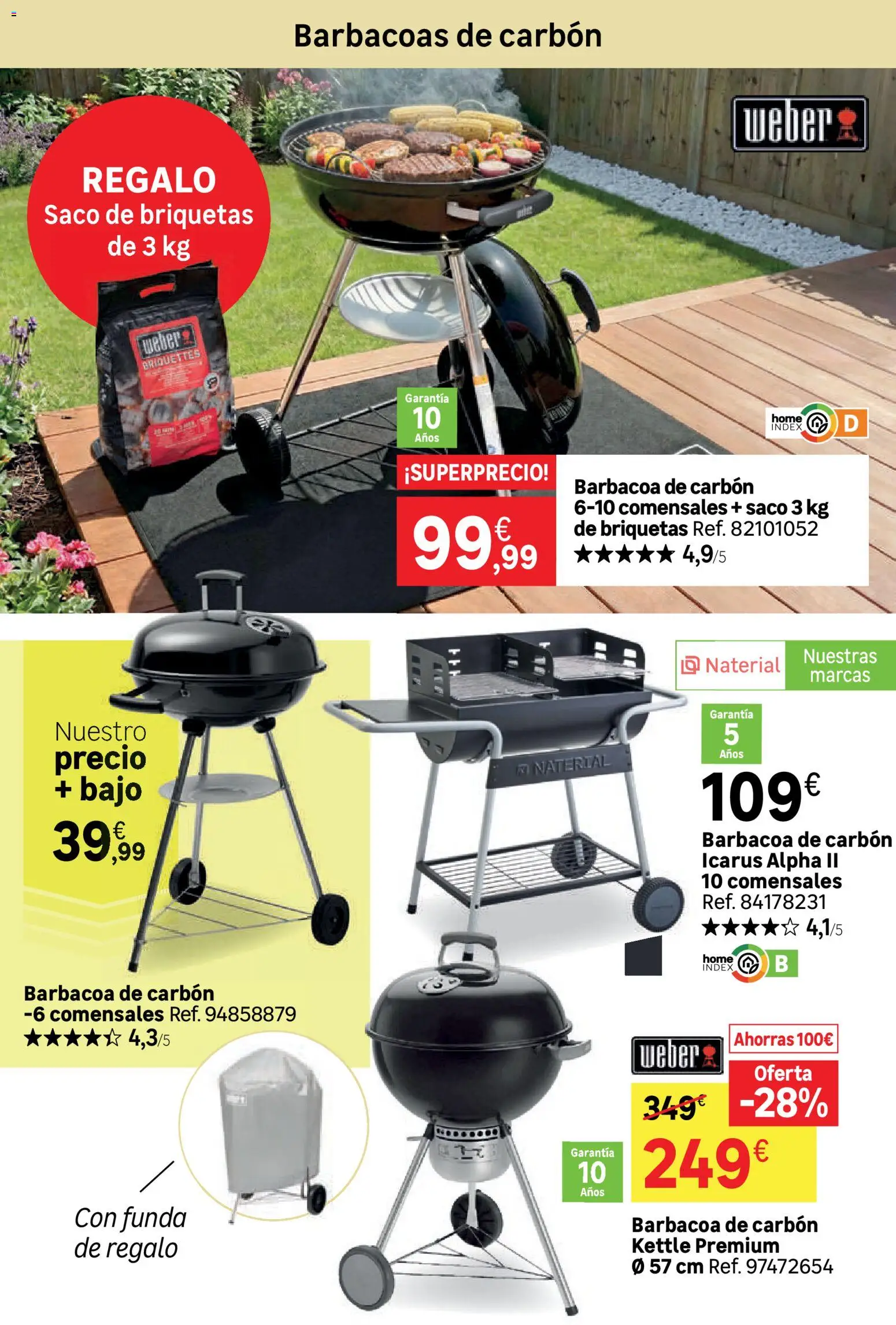 Leroy Merlin catálogo │ válido desde el 24.03.2026 | Página: 74 | Productos: Funda, Barbacoa