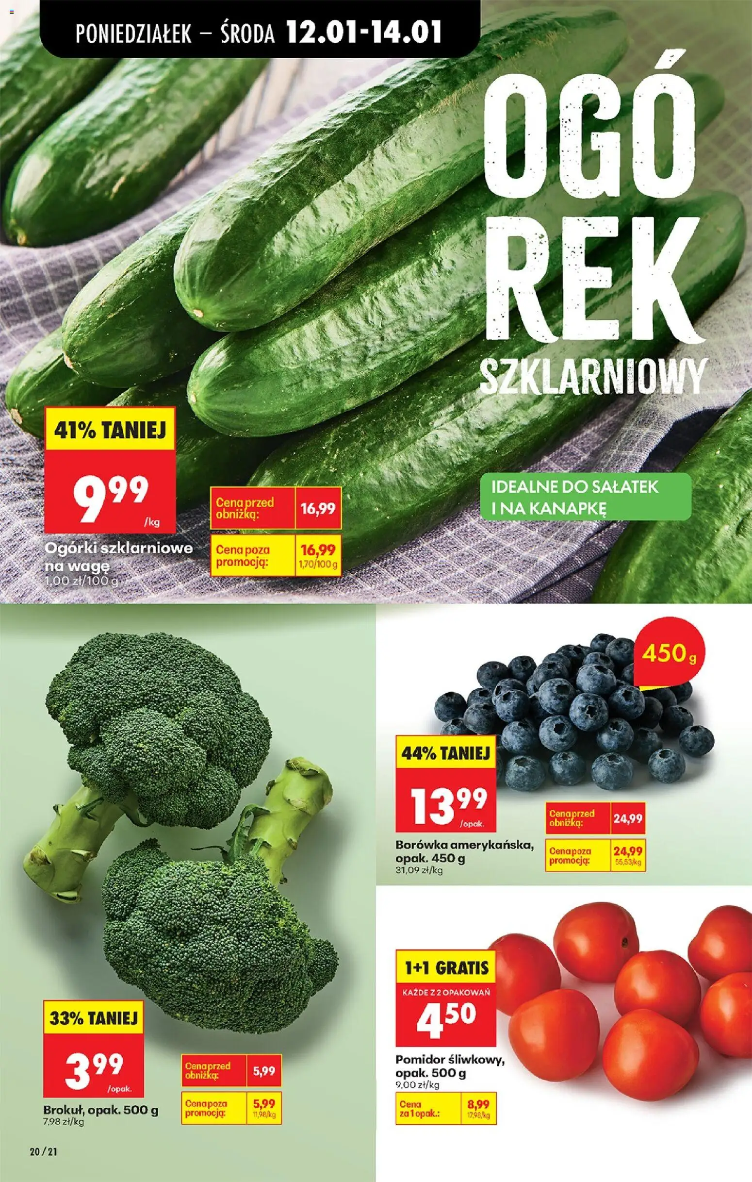 Biedronka gazetka od 12.01.2026 | Strona: 28 | Produkty: Ogórki