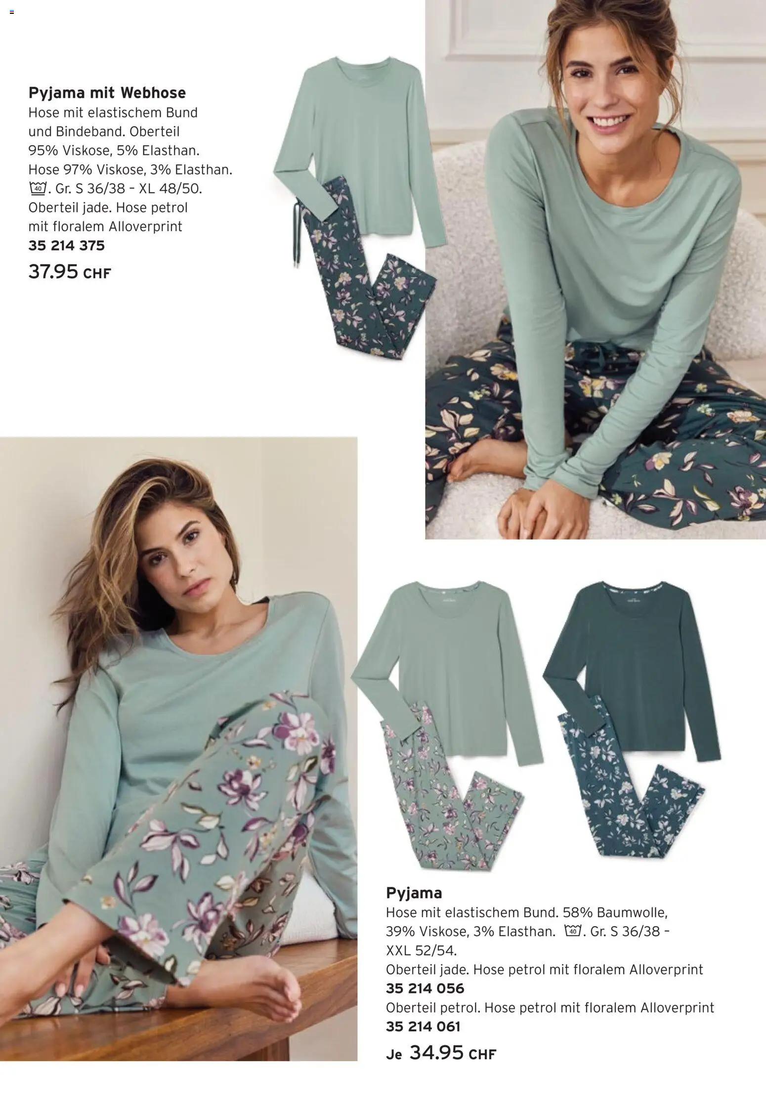 Tchibo aktionen Feminin – gültig ab 12.03.2026 | Seite: 17 | Produkte: Hose, Pyjama