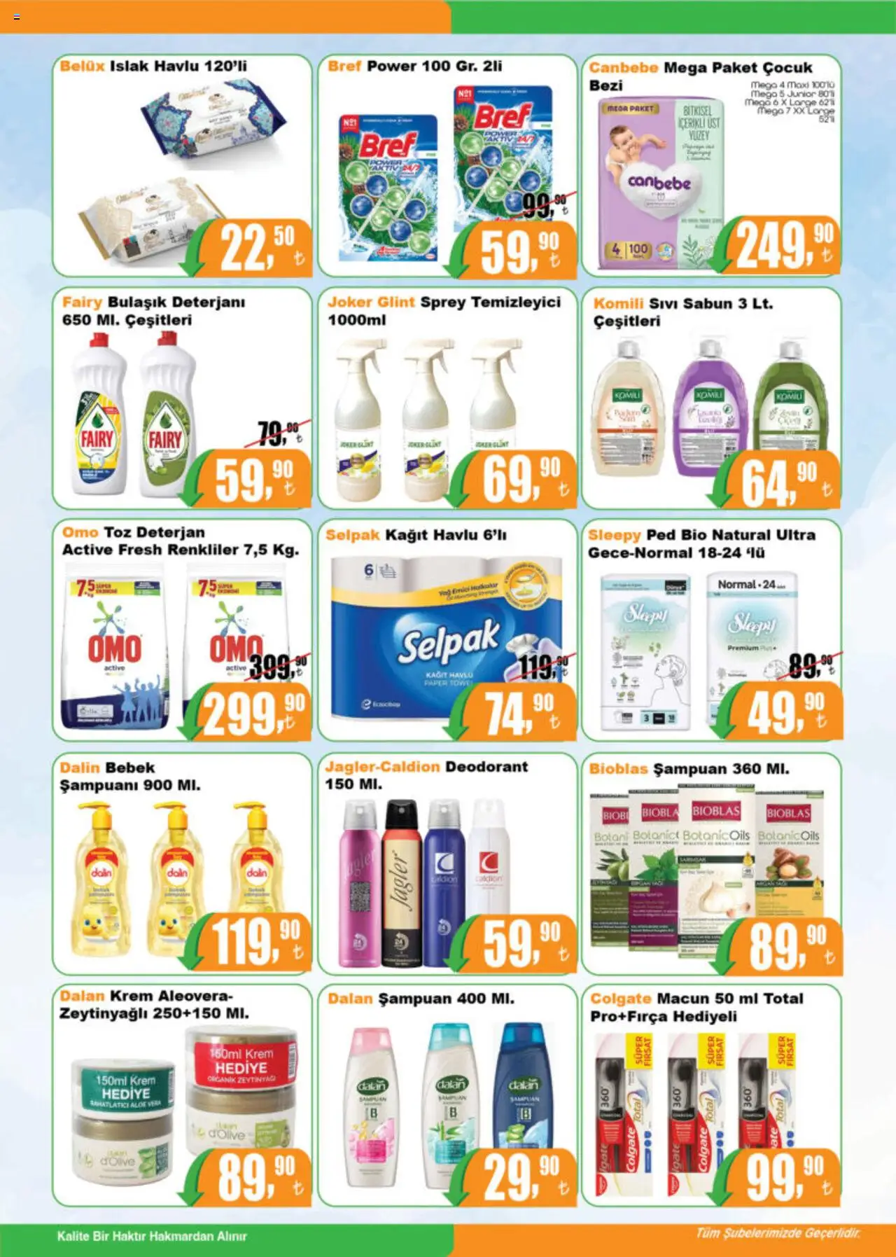 Hakmar Katalog - 04.10.2025 tarihinden itibaren geçerlidir | Sayfa: 2 | Ürünler: Krem, Sabun, Deterjan, Bulaşık deterjanı