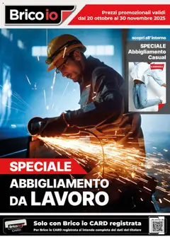 Anteprima del volantino Brico io Abbigliamento - Alessandria catalogo valido a partire dal 20.10.2025
