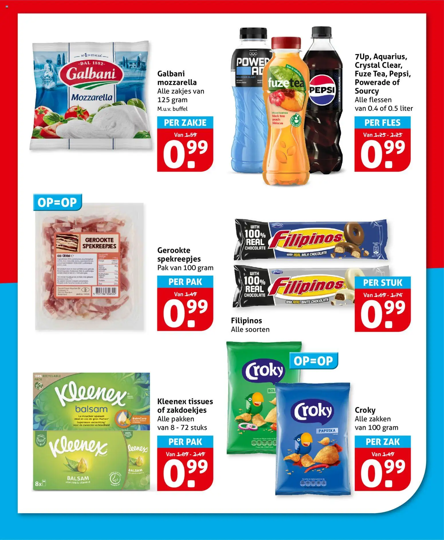 {H1} | Pagina: 6 | Producten: Pepsi, Zak, Kész piskótalap, Mozzarella