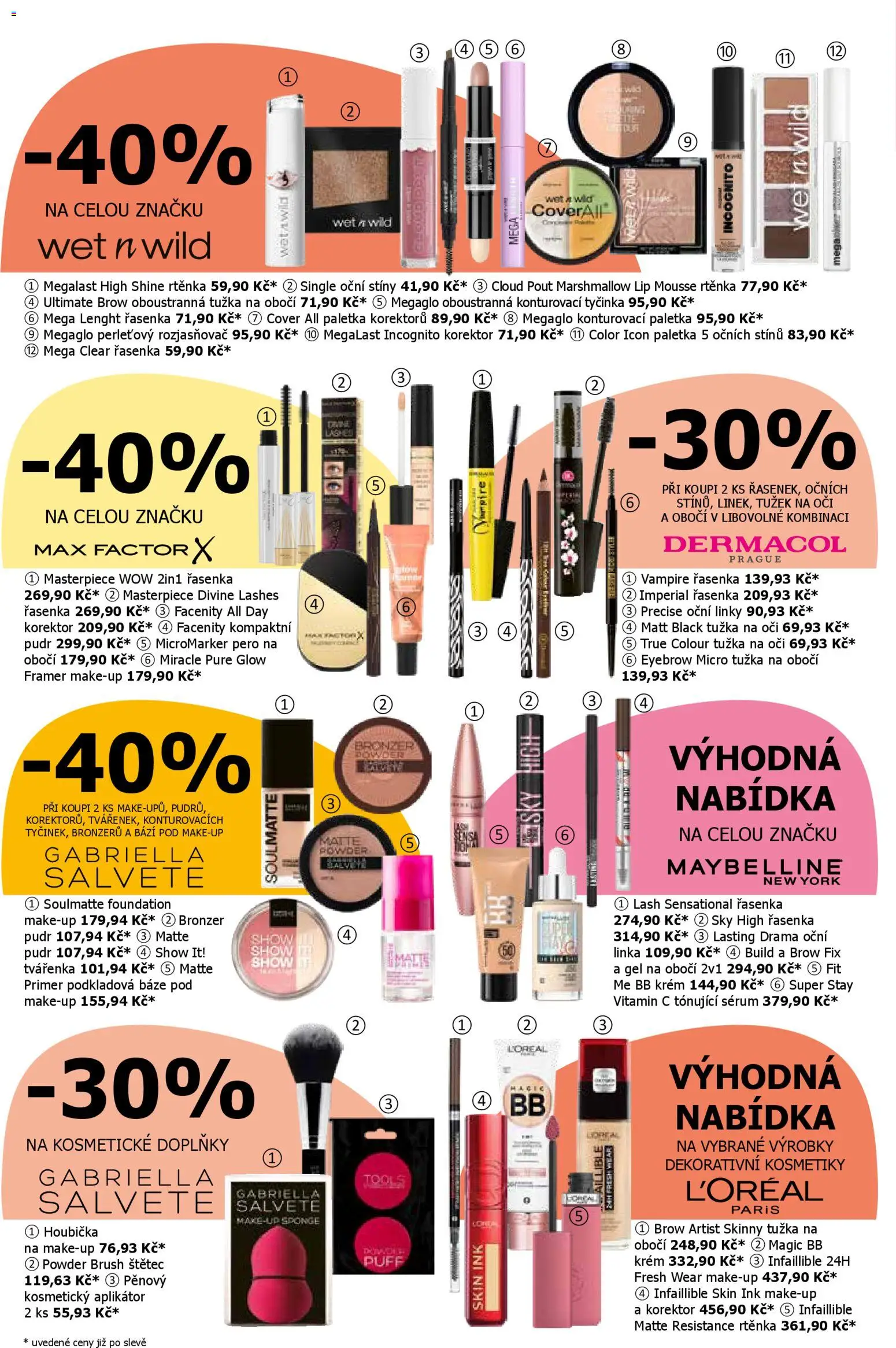 TETA Drogerie leták od 15.01.2026 | Strana: 6 | Produkty: Tužka, Bronzer, Štětec, Oční stíny