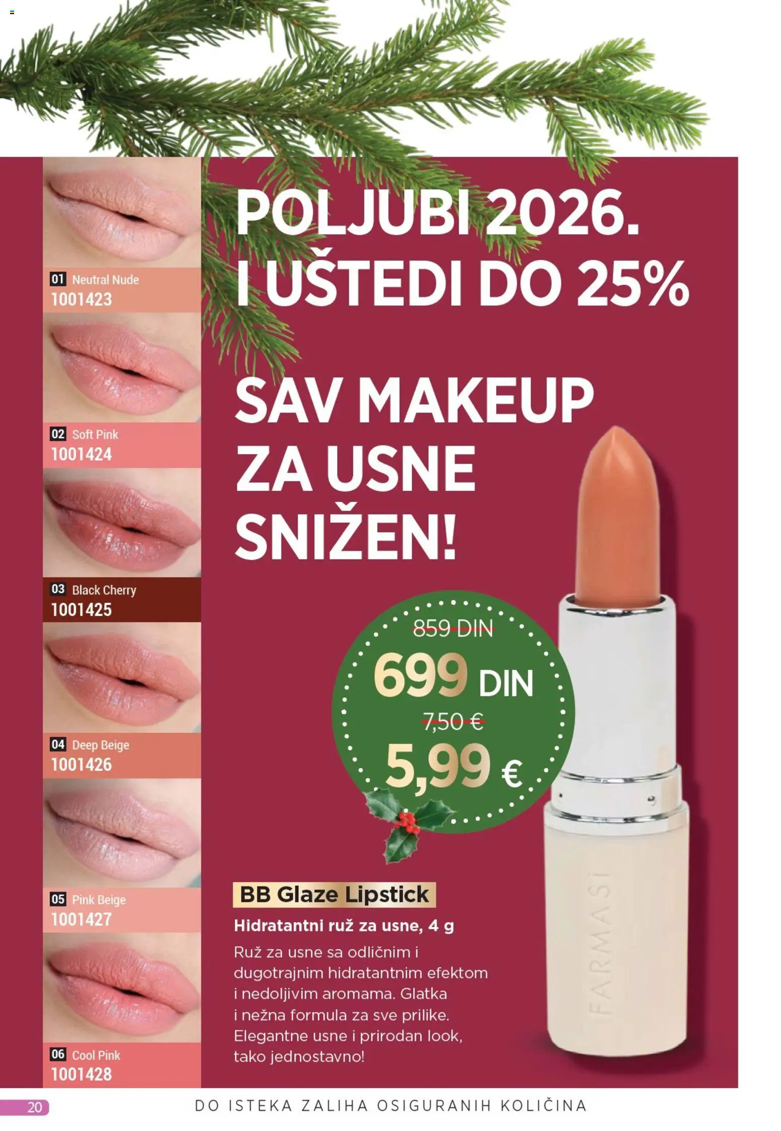 Farmasi katalog - važi od 01.12.2025 | Strana: 20