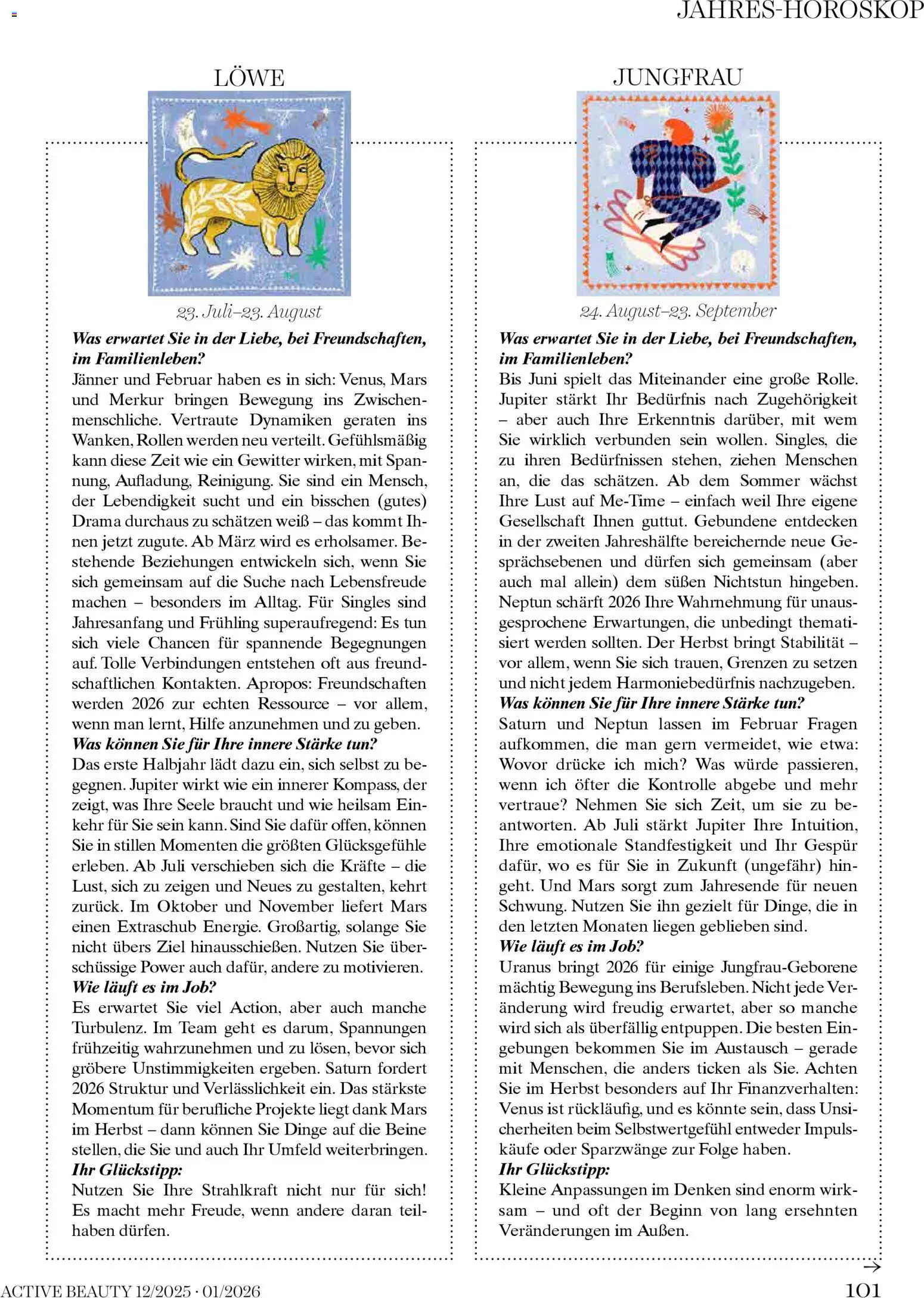 dm drogerie markt Active Beauty Magazin 12/2025, 01/2026 gültig ab 01.12.2025 | Seite: 101