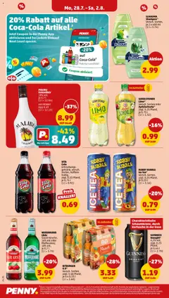 Penny Prospekt 	 - gültig ab dem 28.07.2025 | Seite: 24 | Produkte: Cola, Rum, Äpfel, Vita cola