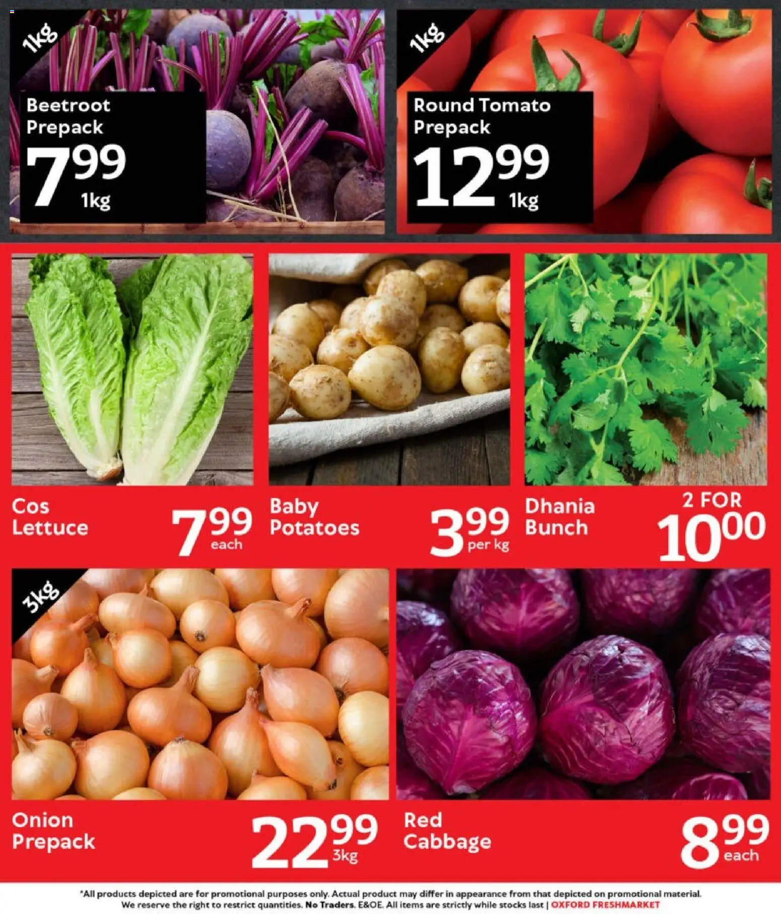 New Oxford Freshmarket catalogue – valid from 08.11.2025 | Page: 4 | Products: Potatoes, Lettuce