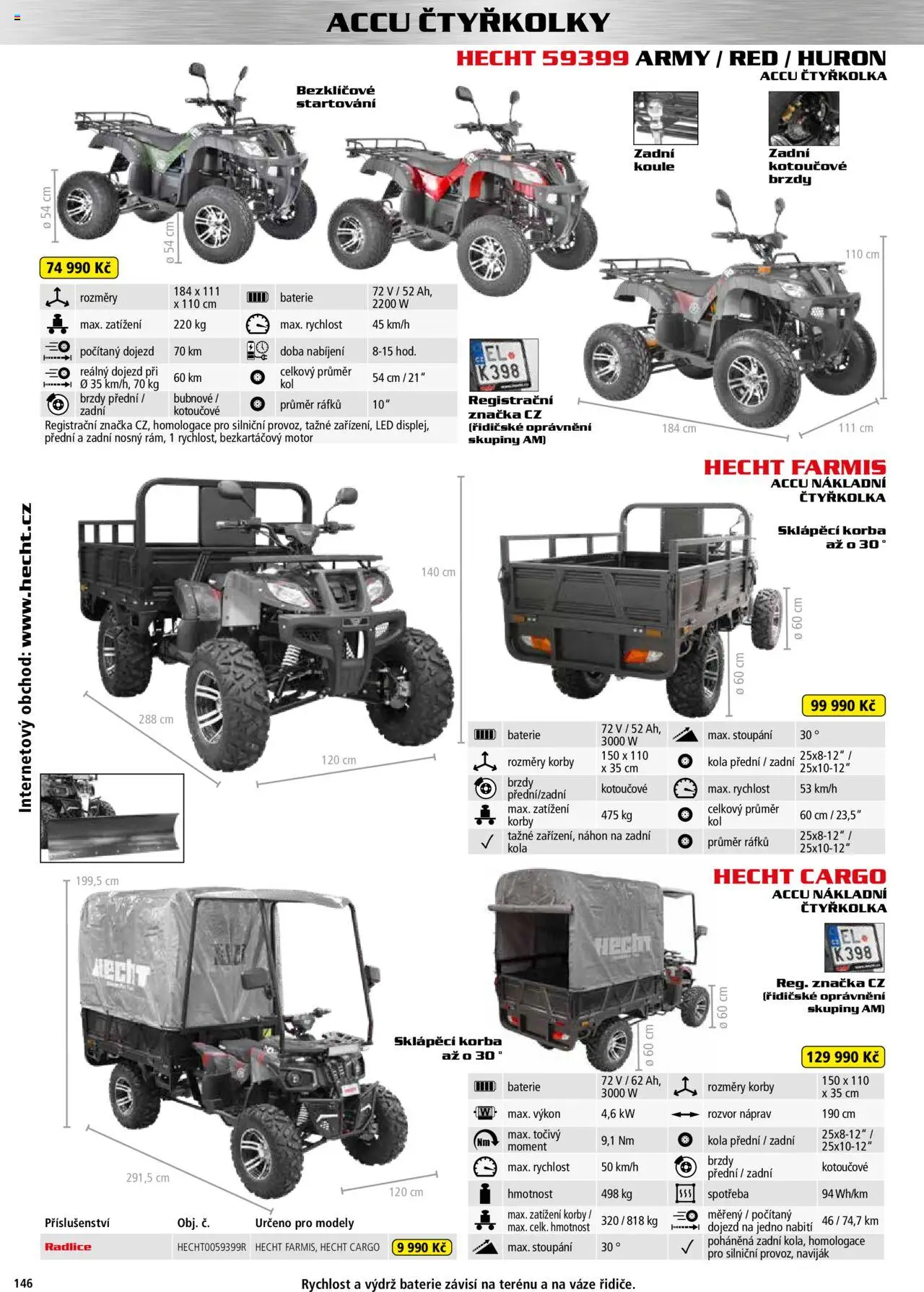 Hecht katalog - Jaro-léto 2025 od 22.04.2025 | Strana: 146 | Produkty: Naviják, Modely, Baterie, Kola