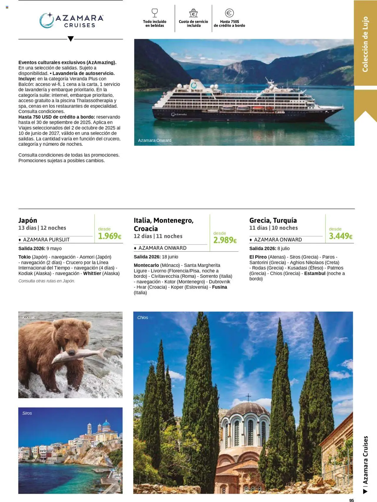 Viajes El Corte Inglés - Crucero Fantástico │ válido desde el 16.09.2025 | Página: 95 | Productos: Navegación