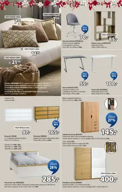 JYSK leták platný od 01.12.2025 | Strana: 10 | Produkty: Deliaca stena, Šatníková skriňa, Skriňa, Vankúš