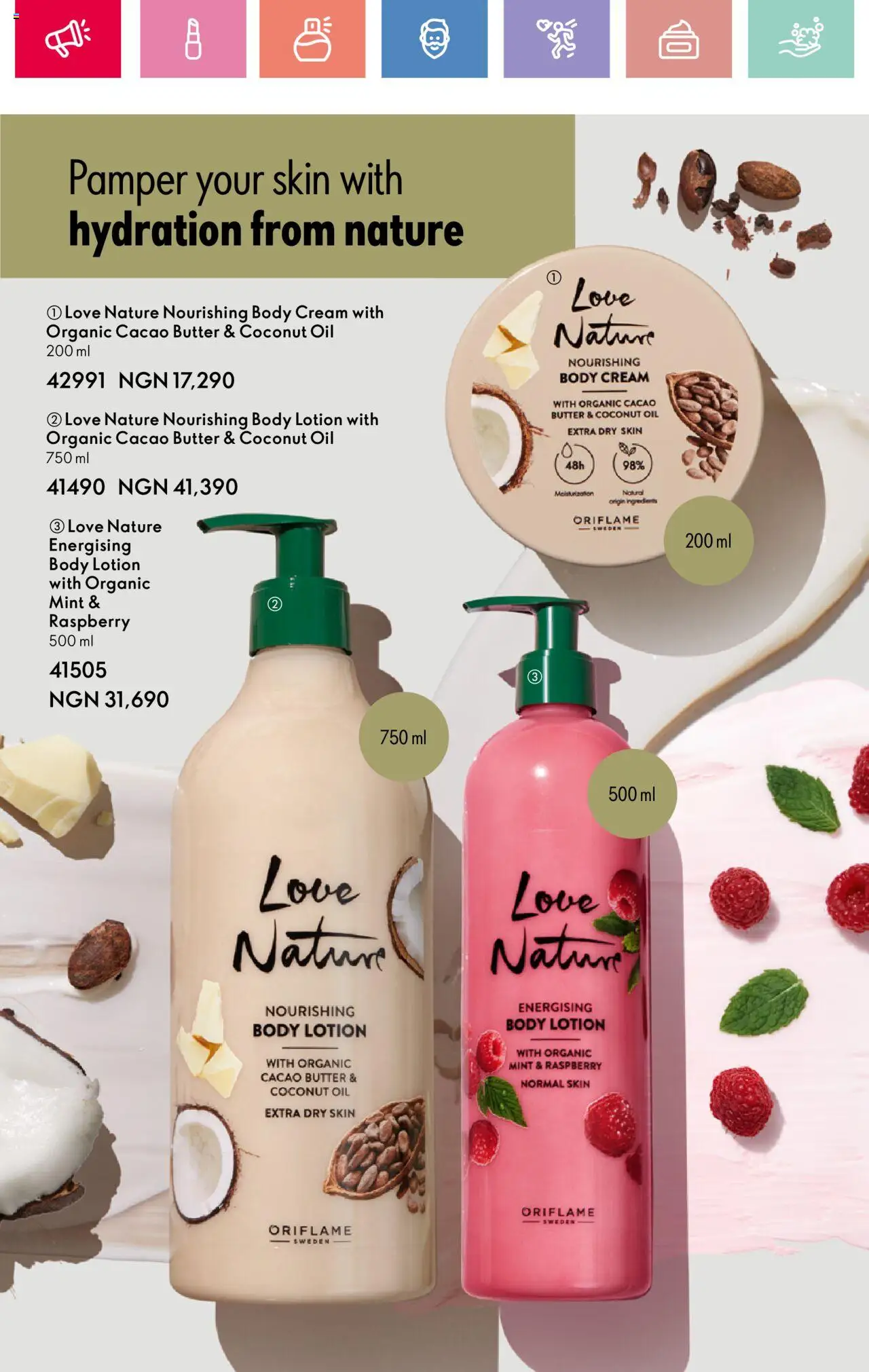Oriflame -Catalogue valid from 01.04.2025 | Page: 56 | Products: Butter, Cream, Odstranjivač mrlja, Kuhača