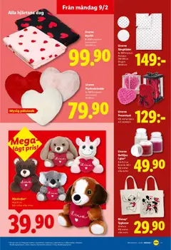 Lidl - Gäller 9/2-15/2 i din butik - Förhandsvisning av reklamblad från butik Lidl aktuell från 09.02.2026 | Sida: 16 | Produkter: Örngott, Prydnadskudde