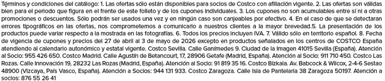 Costco catálogo │ válido desde el 27.04.2026 | Página: 9