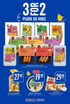 Forhåndsvisning av Rema 1000 kundeavis gyldig fra 16.03.2026 | Side: 19 | Produkter: Bavețică, Crème Fraîche, Папір, Cheddar