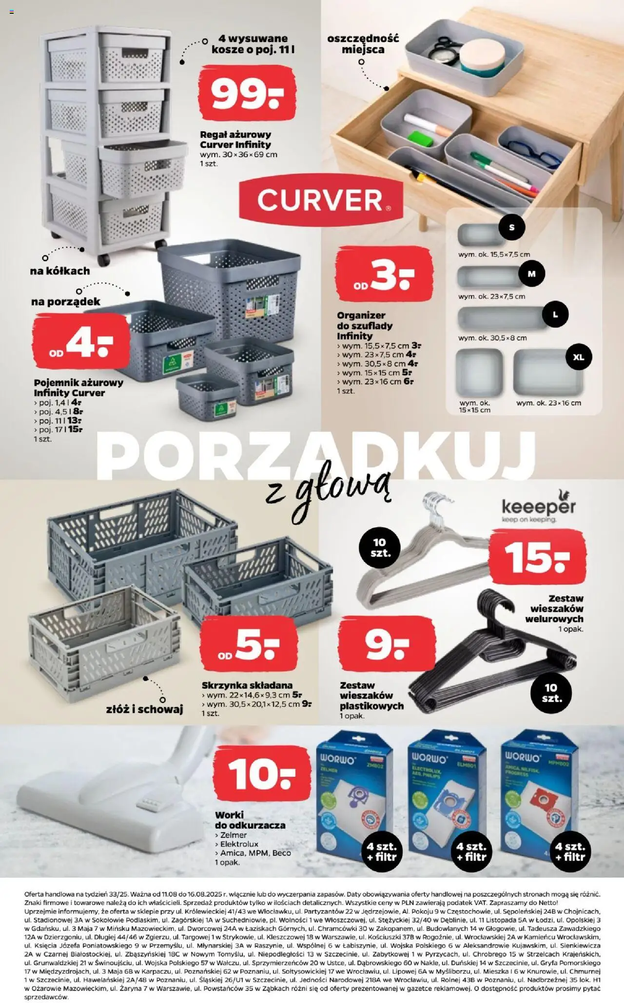 Netto gazetka - Non Food od 11.08.2025 | Strona: 3 | Produkty: Regał
