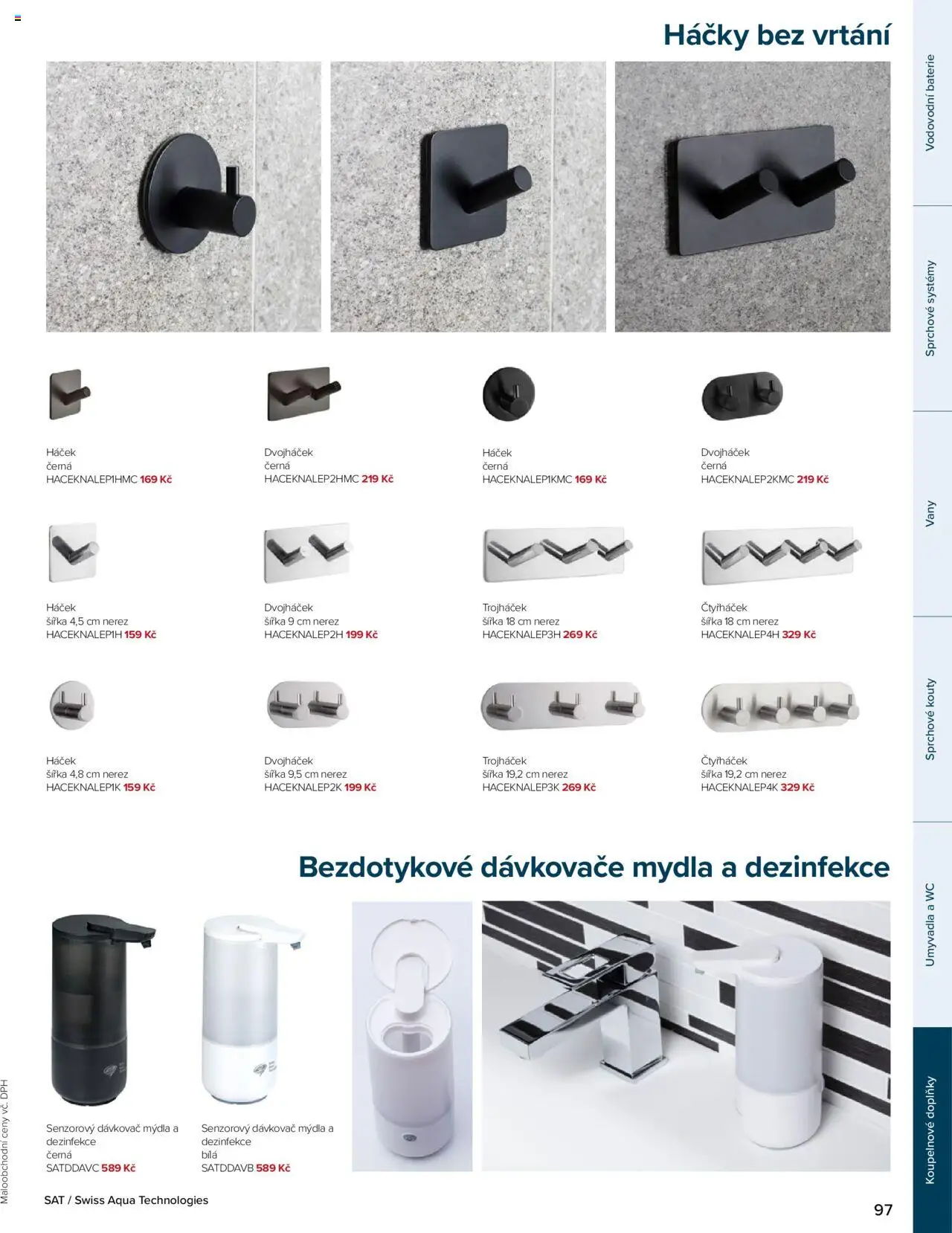 Siko koupelny katalog SAT od 01.09.2022 | Strana: 97