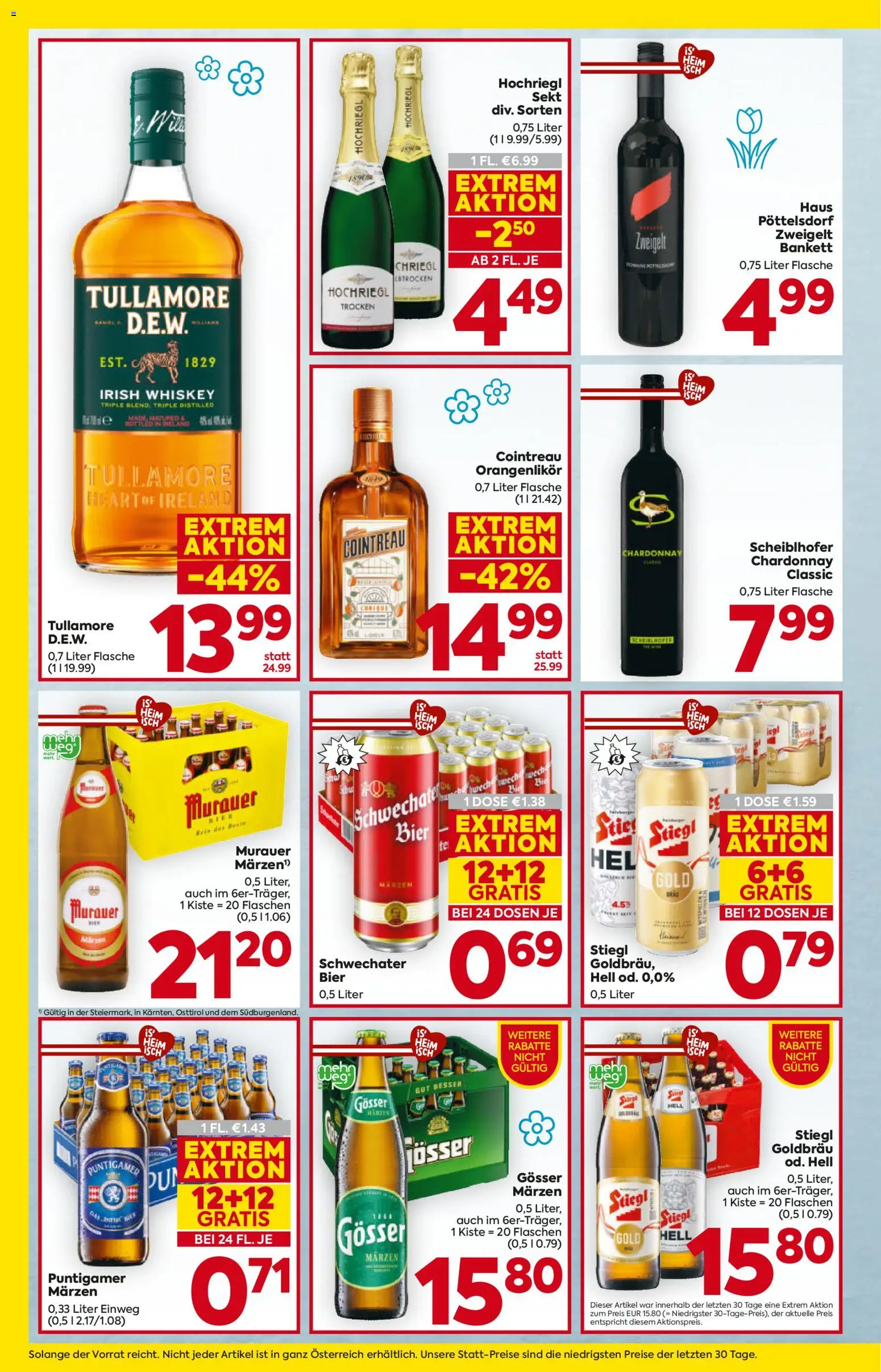 Billa Flugblatt - Steiermark gültig ab 19.02.2026 | Seite: 14 | Produkte: Whiskey, Bier