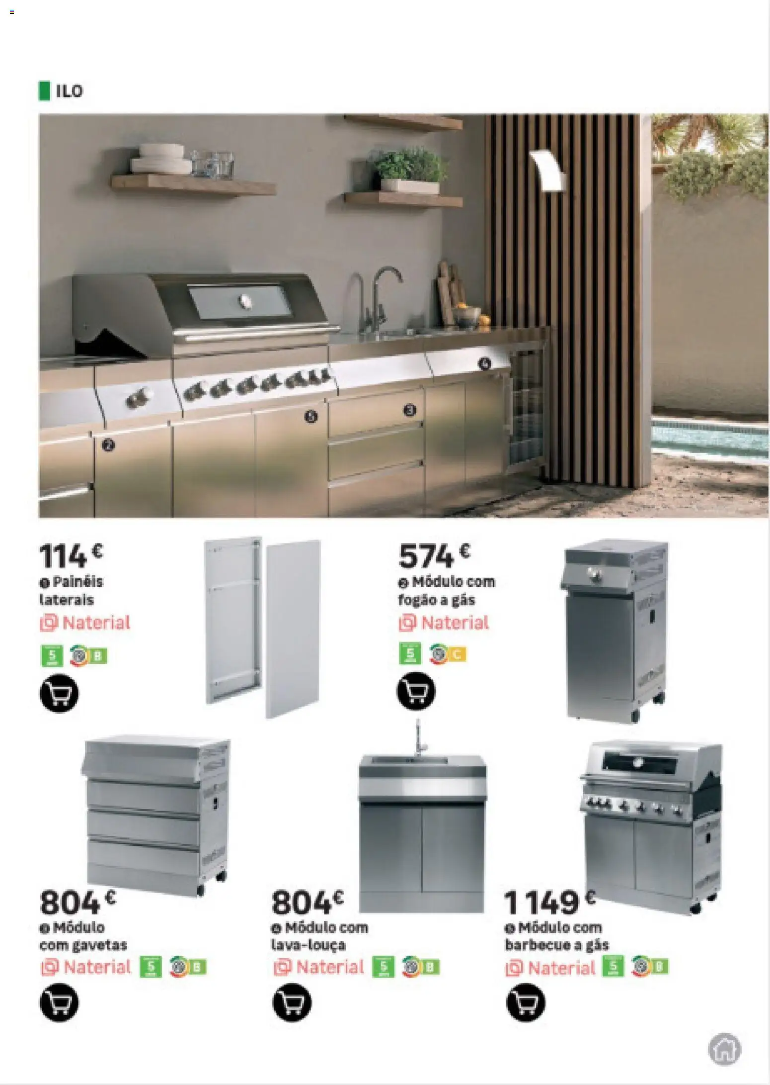 Leroy Merlin Arquipélago da Madeira Jardim │ válido de 12.03.2026 | Página: 43 | Produtos: Fogão