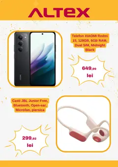 Ofertele Altex valabile de la 16.04.2026 | Pagină: 2 | Produse: Piersică, Telefon, Căști