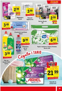 Pogląd oferty "Gram Market Gazetka" - ważna od 28.01.2026 | Strona: 15 | Produkty: Karma dla psa, Wołowina, Karma dla psów, Odplamiacz