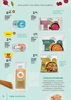 Pré-visualização Continente - Vida Saudável: É de quem quer comer bem sem ginástica na carteira válido de 21.10.2025 | Página: 4