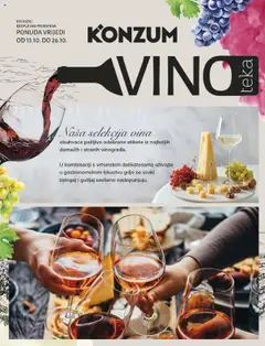 Konzum HR Katalog vino - amely érvényes a következő dátumtól: 13.10.2025