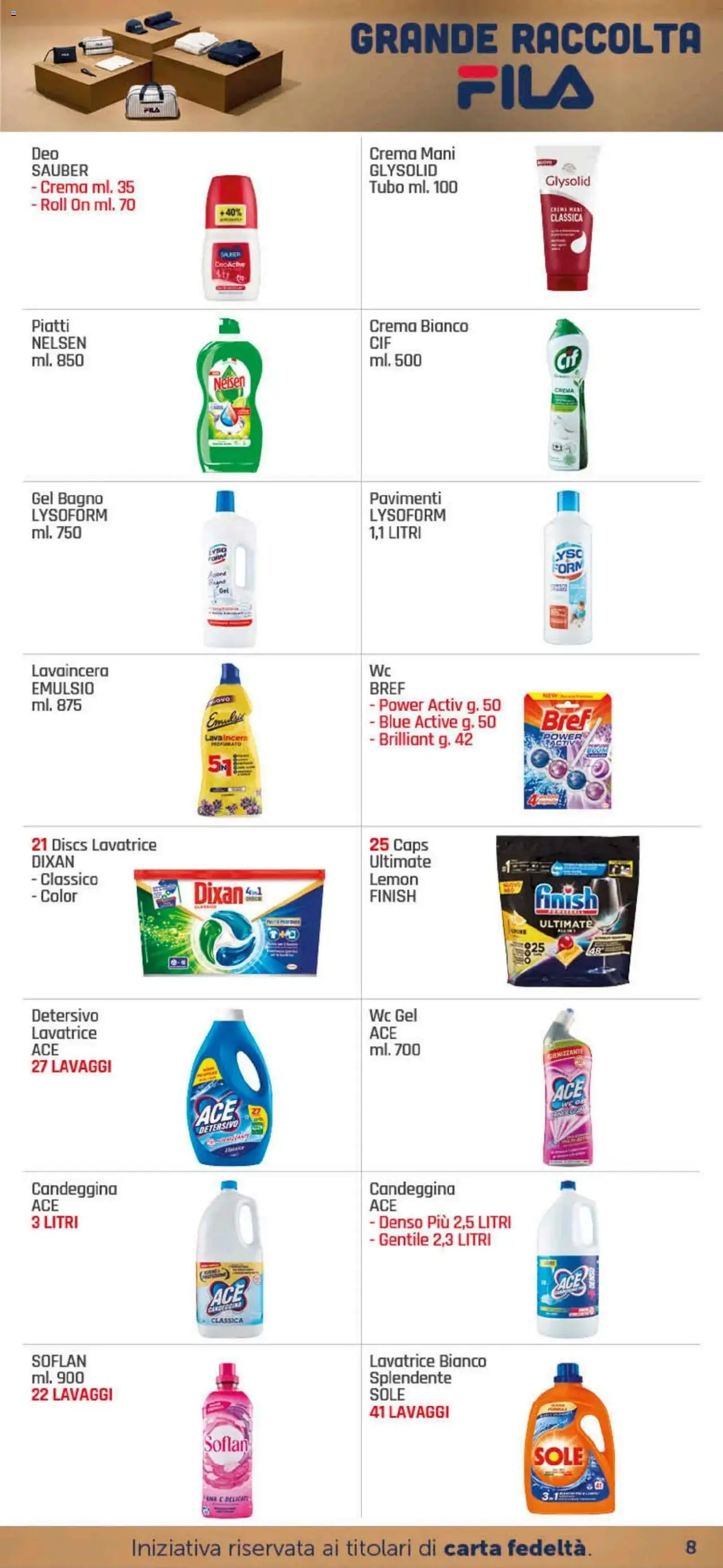 Volantino DOK del 13.10.2025 | Pagina: 8 | Prodotti: Crema, Tubo, WC, Bagno