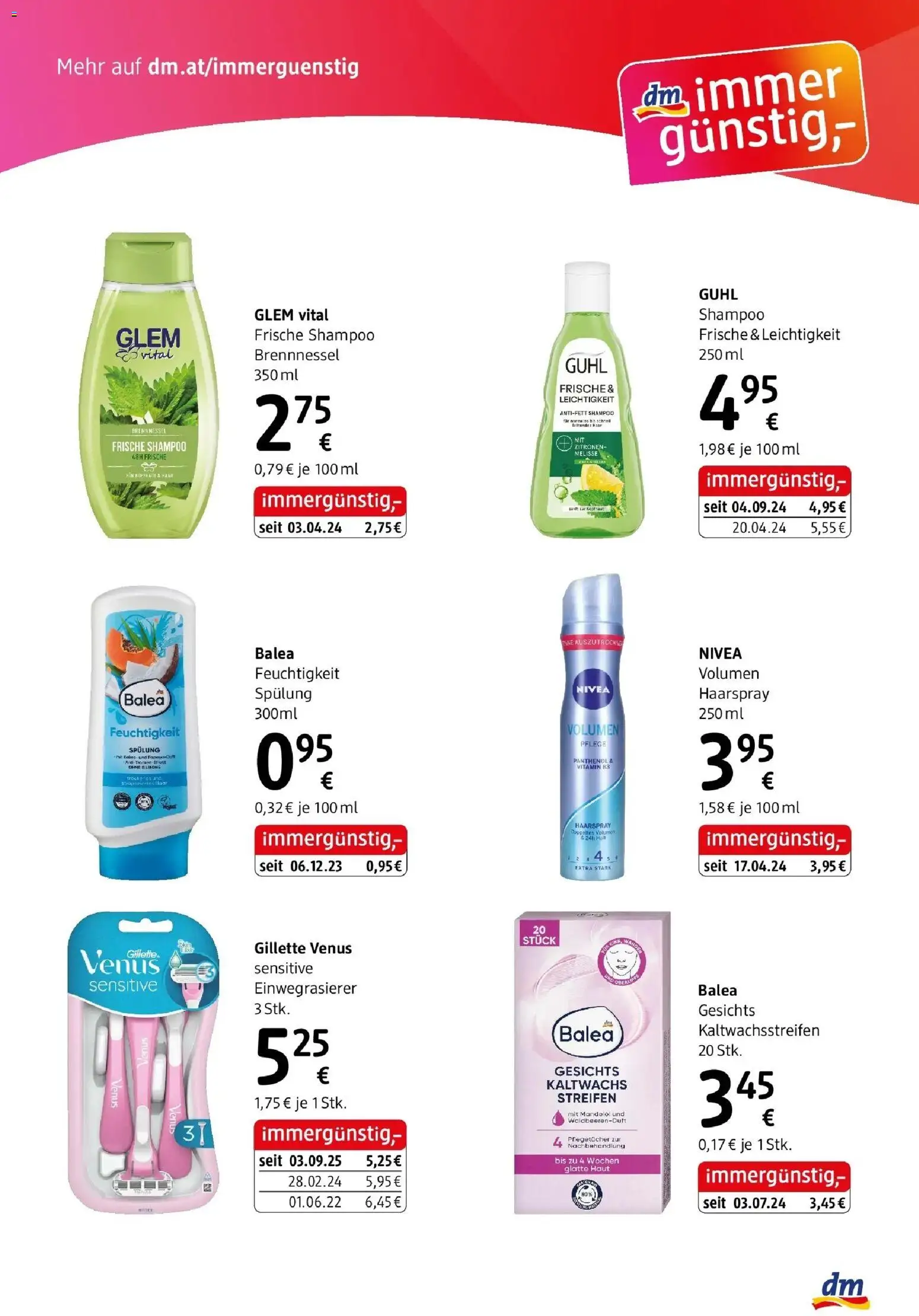 dm drogerie markt Flugblatt Jänner 2026 gültig ab 29.12.2025 | Seite: 3 | Produkte: Duft, Shampoo, Spülung, Haarspray