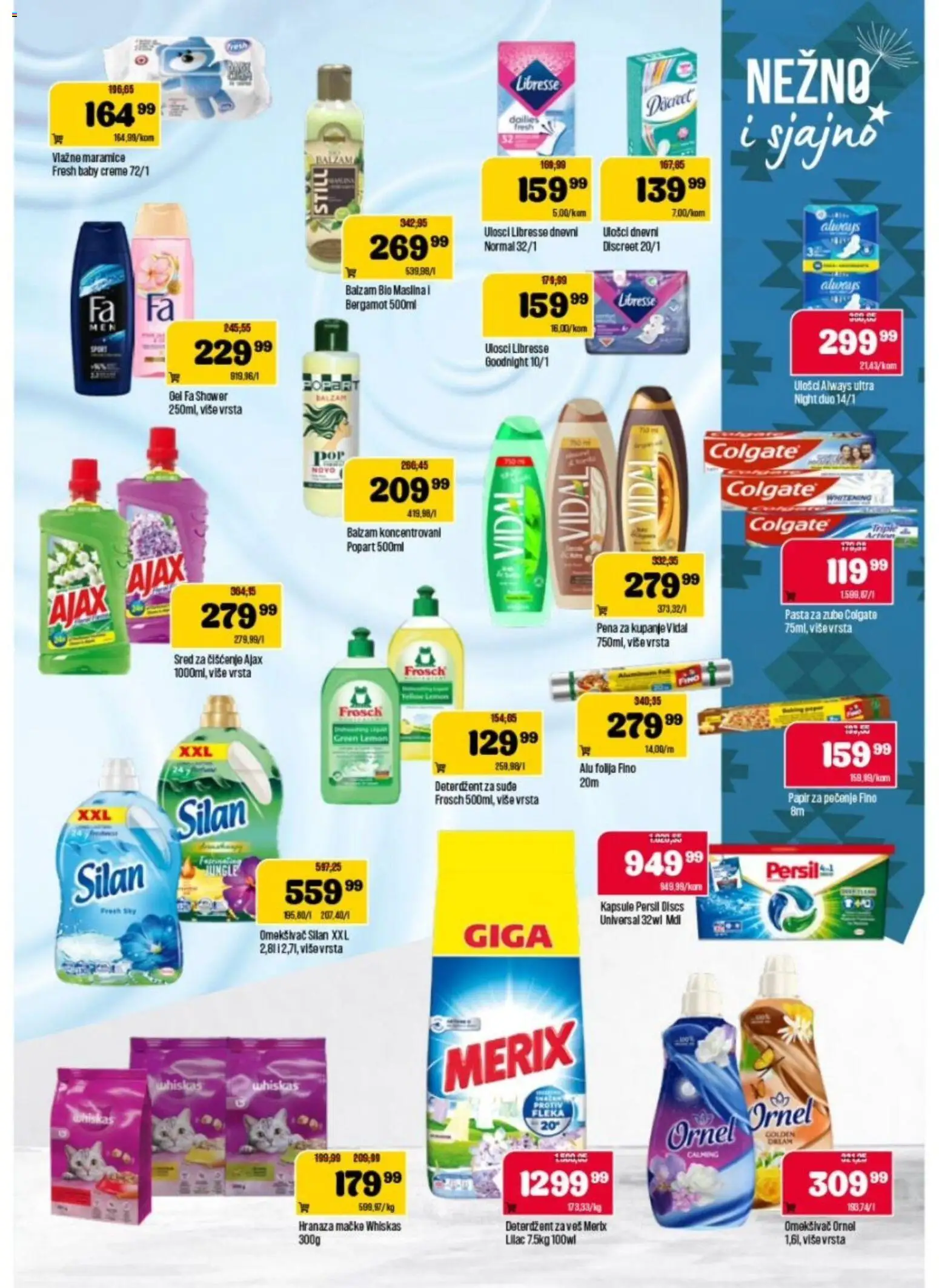 Podunavlje katalog - važi od 25.03.2026 | Strana: 11 | Proizvode: Kapsule, Silan, Pena za kupanje, Persil