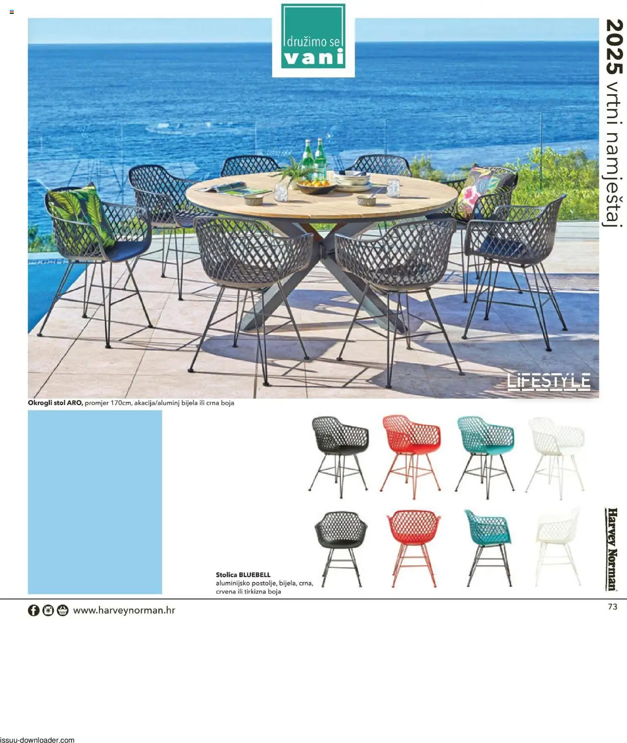 Harvey Norman katalog | vrijedi od 19.03.2025 | Stranica: 73 | Proizvodi: Stol, Stolica, Vrtni namještaj