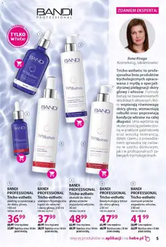 Pogląd oferty "BANDI PROFESSIONAL Tricho-esthetic peeling oczyszczający do skóry głowy, 100 ml, Peeling oczyszczający do skóry głowy" - ważna od 31.01.2026 | Strona: 5