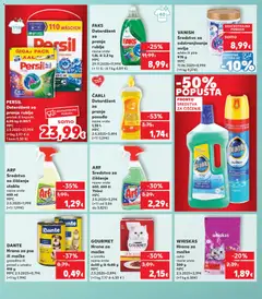 Kaufland HR Akciós újság - amely érvényes a következő dátumtól: 14.01.2026 | Oldal: 27 | Termékek: Persil, Whiskas