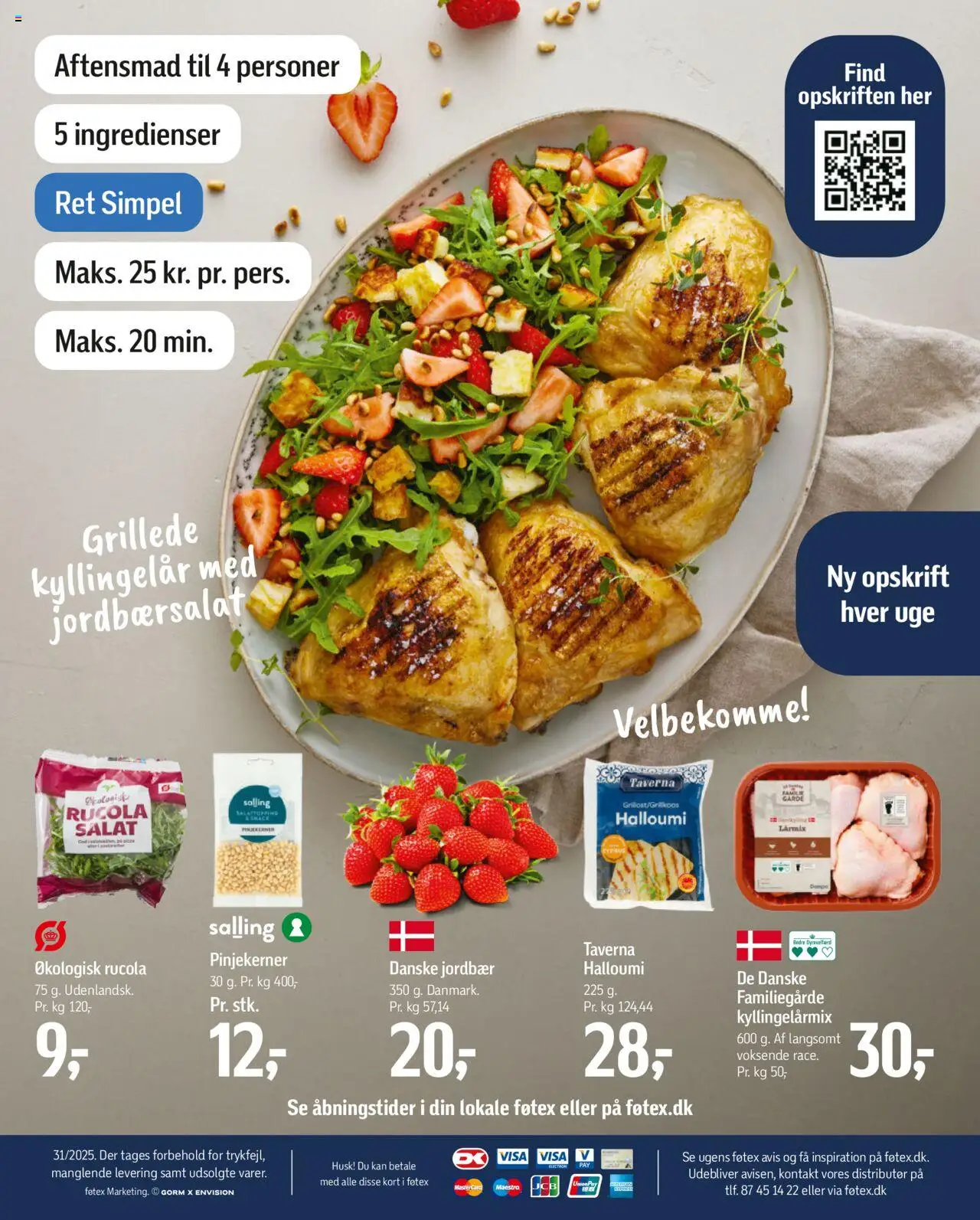 Føtex Tilbudsavis gyldig fra 25.07.2025 | Side: 12 | Produkter: Jordbær, Salat