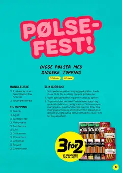 Forhåndsvisning av Grillfest hos Bunnpris gyldig fra 25.04.2026 | Side: 9