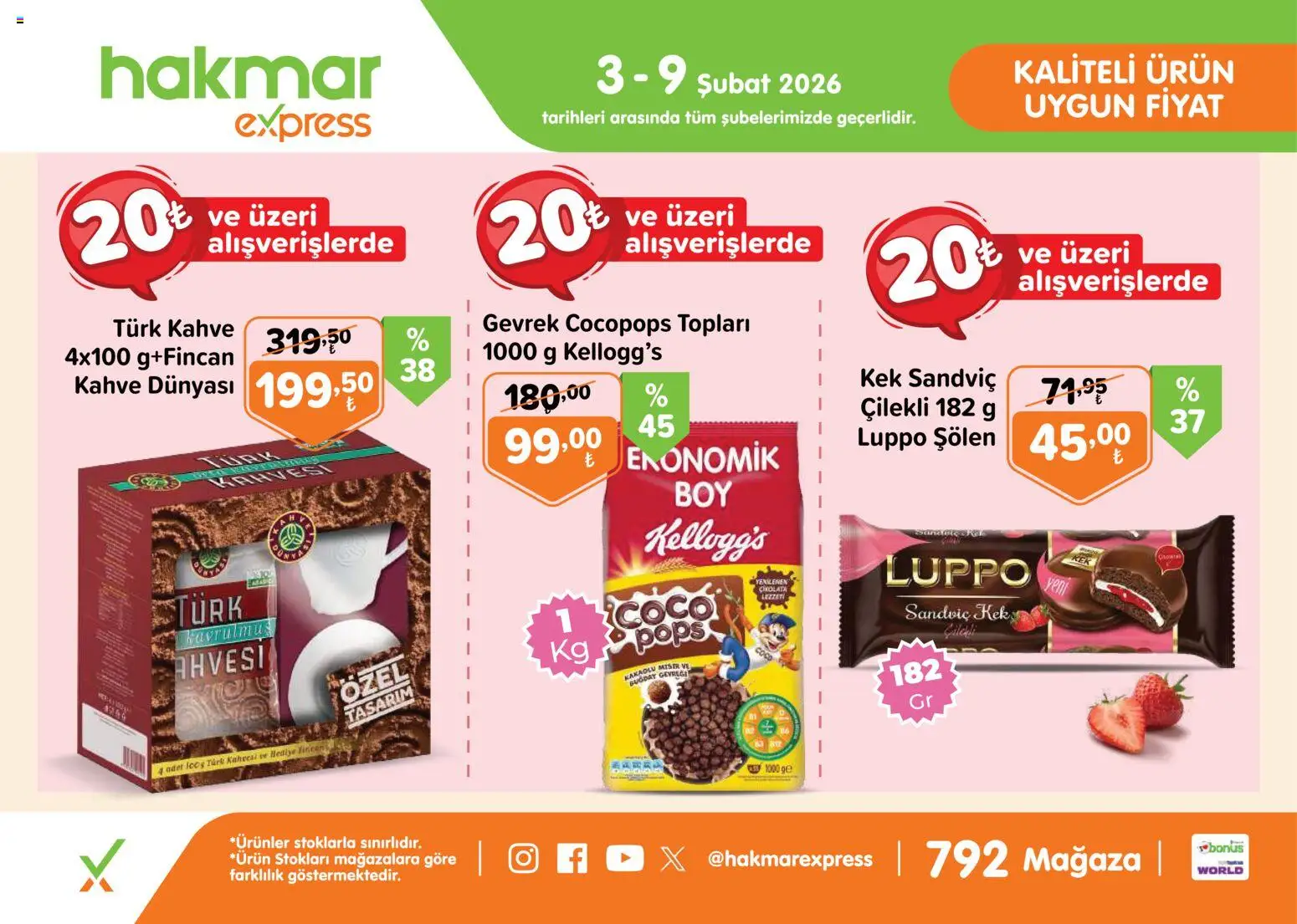 Hakmar Express Salı Aktüel Ürünler - 03.02.2026 tarihinden itibaren geçerlidir | Sayfa: 4 | Ürünler: Gevrek, Kahve