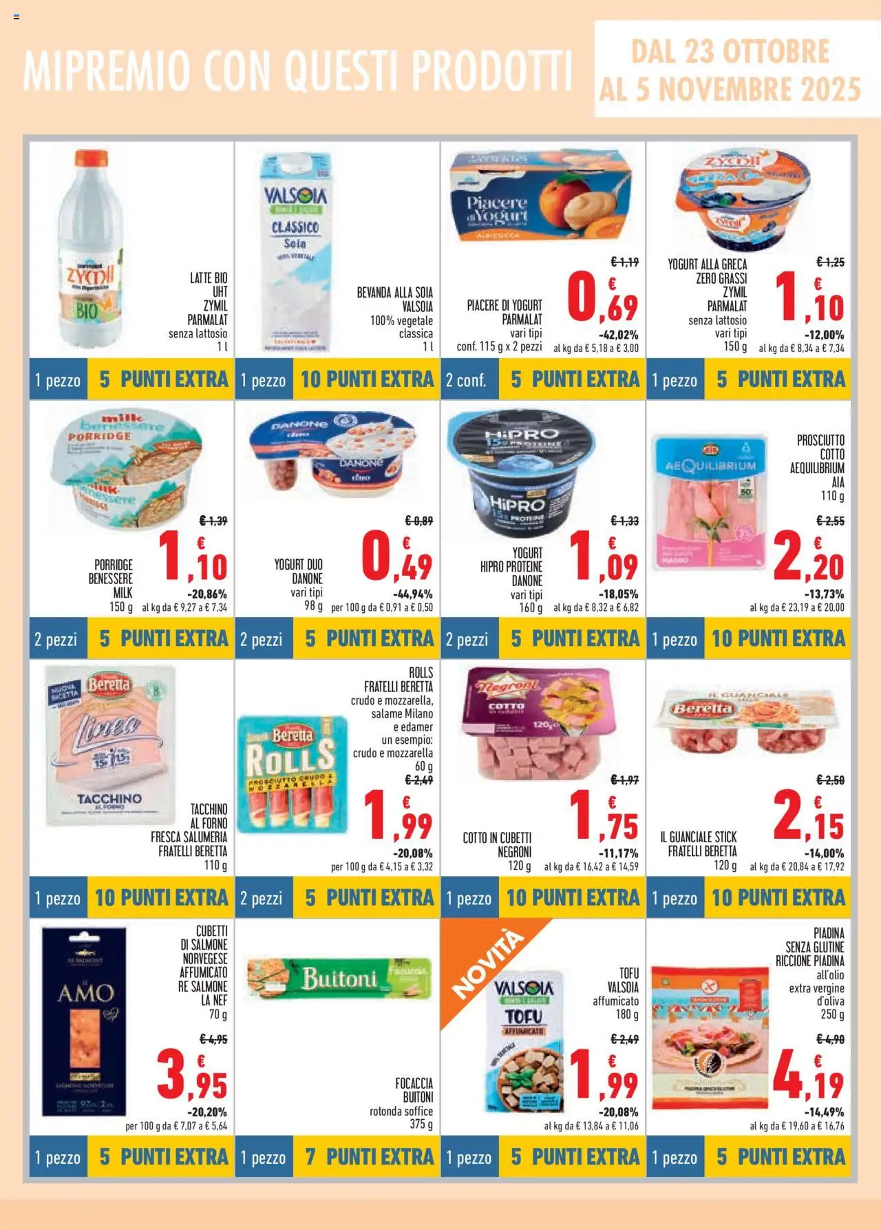 Volantino Conad del 09.10.2025 | Pagina: 11 | Prodotti: Salame, Tofu, Forno, Guanciale
