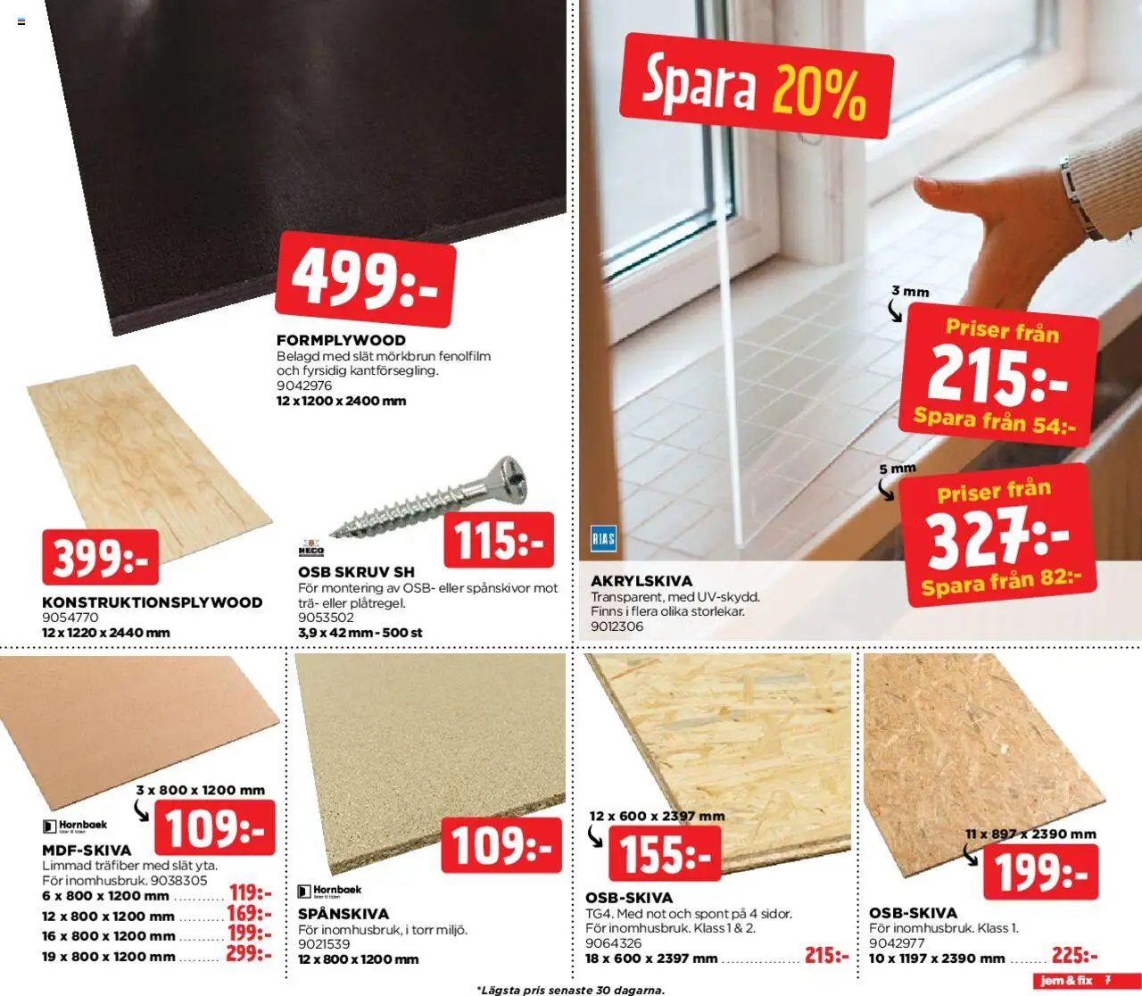 Jem & Fix reklamblad aktuell från 25.08.2025 | Sida: 7