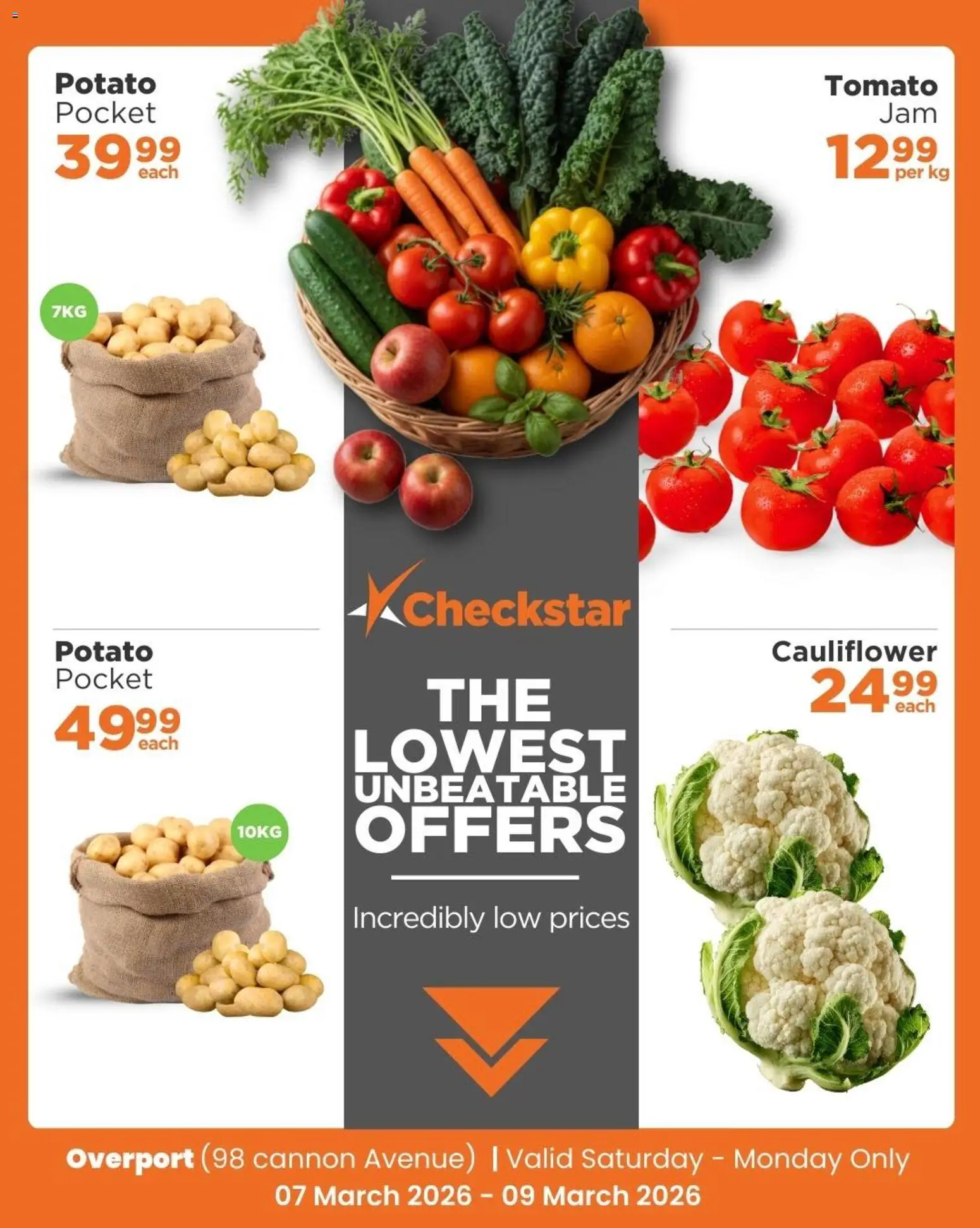 New Check Star catalogue – valid from 07.03.2026 | Page: 4 | Products: Cauliflower