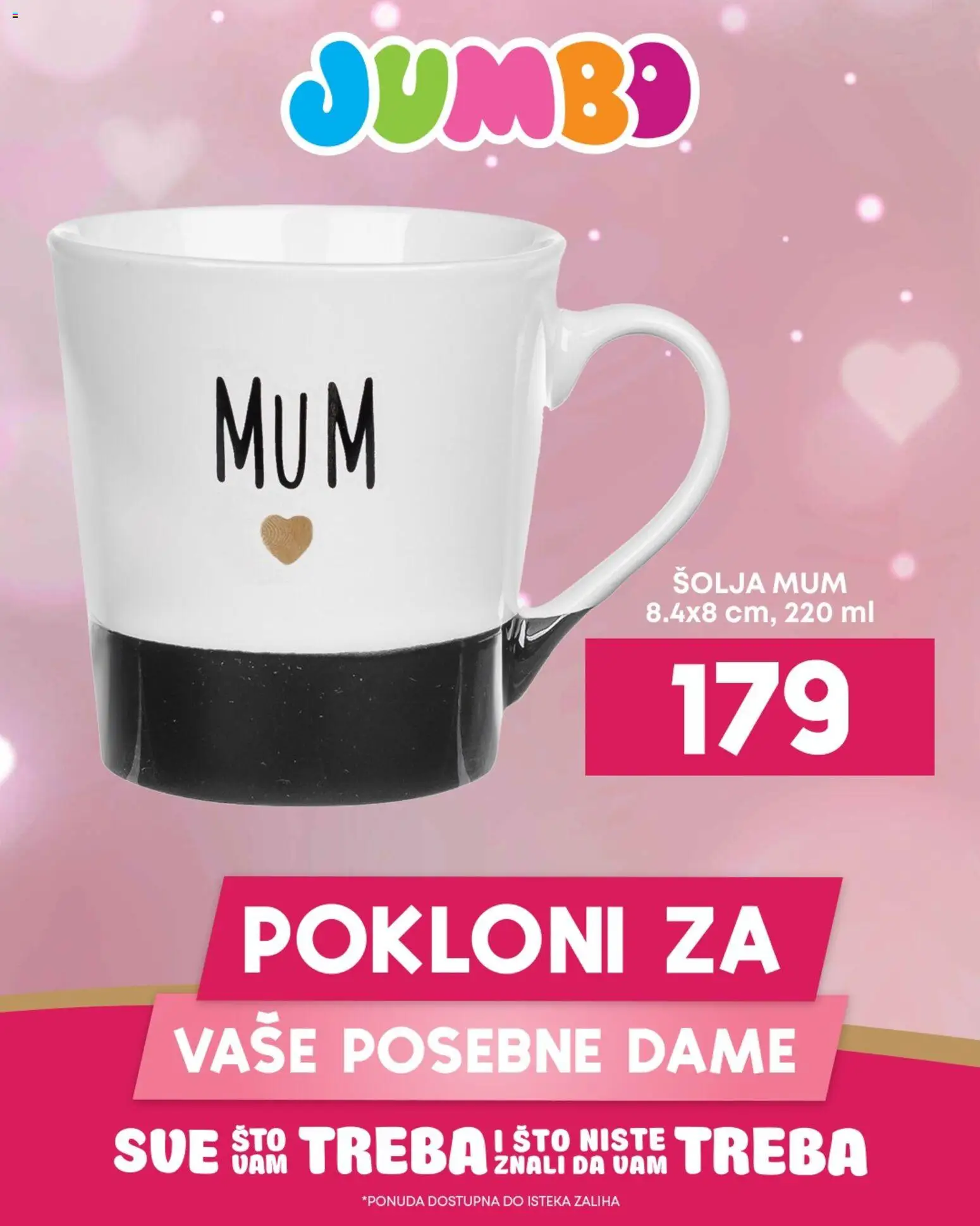 JUMBO katalog - važi od 05.03.2026 | Strana: 2 | Proizvode: Sto, Šolja