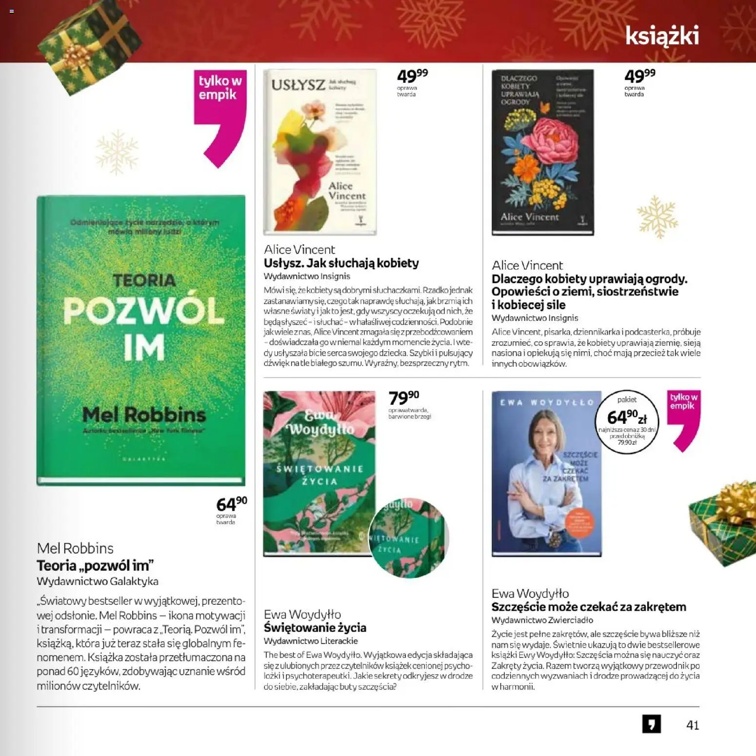 Empik promocje - Xmas Ksiazki od 26.11.2025 | Strona: 41