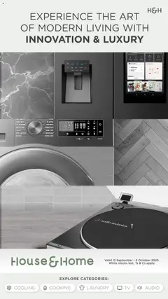 House and Home specials catalogue – valid from 15.09.2025