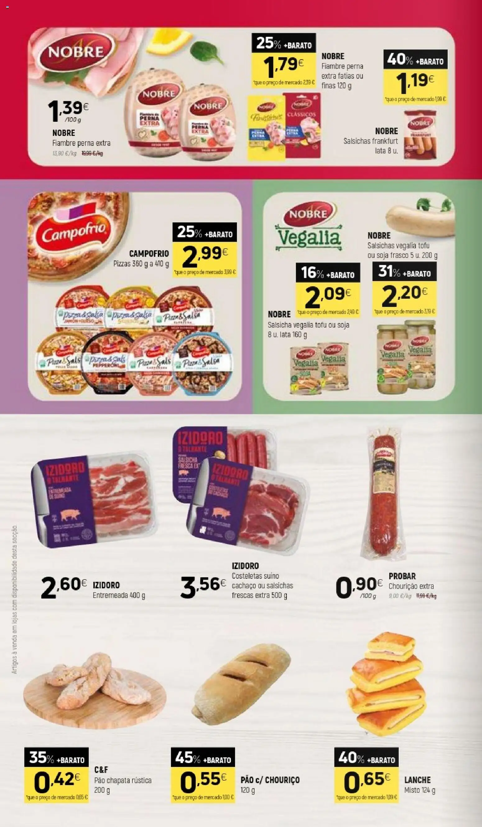 Coviran folheto │ válido de 07.04.2026 | Página: 2 | Produtos: Soja, Salsicha, Pão, Chouriço