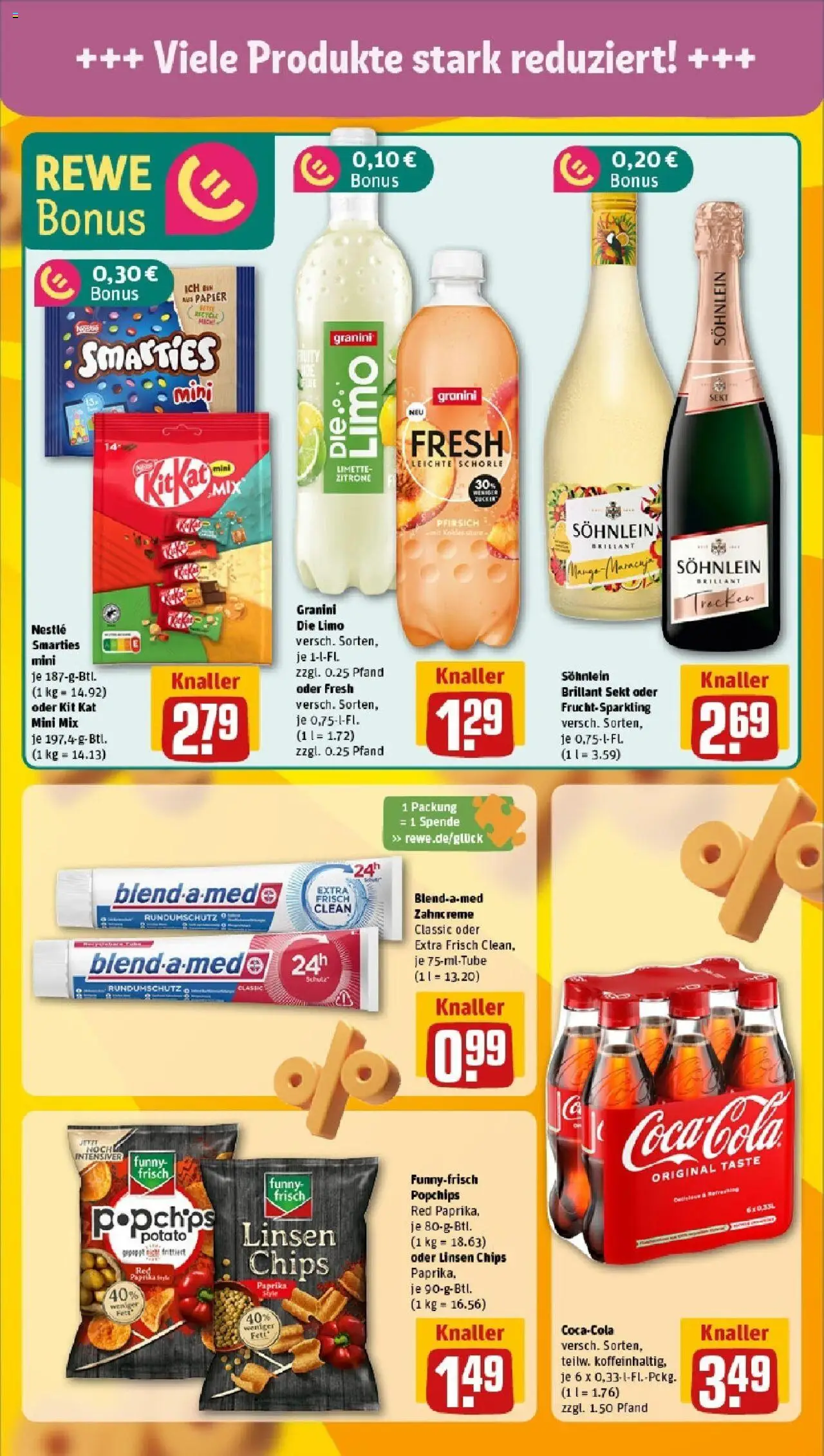 Rewe prospekt Berlin / Steglitz	 - gültig ab dem 15.06.2025 | Seite: 5 | Produkte: Funny frisch, Paprika, Zitrone, Granini die limo