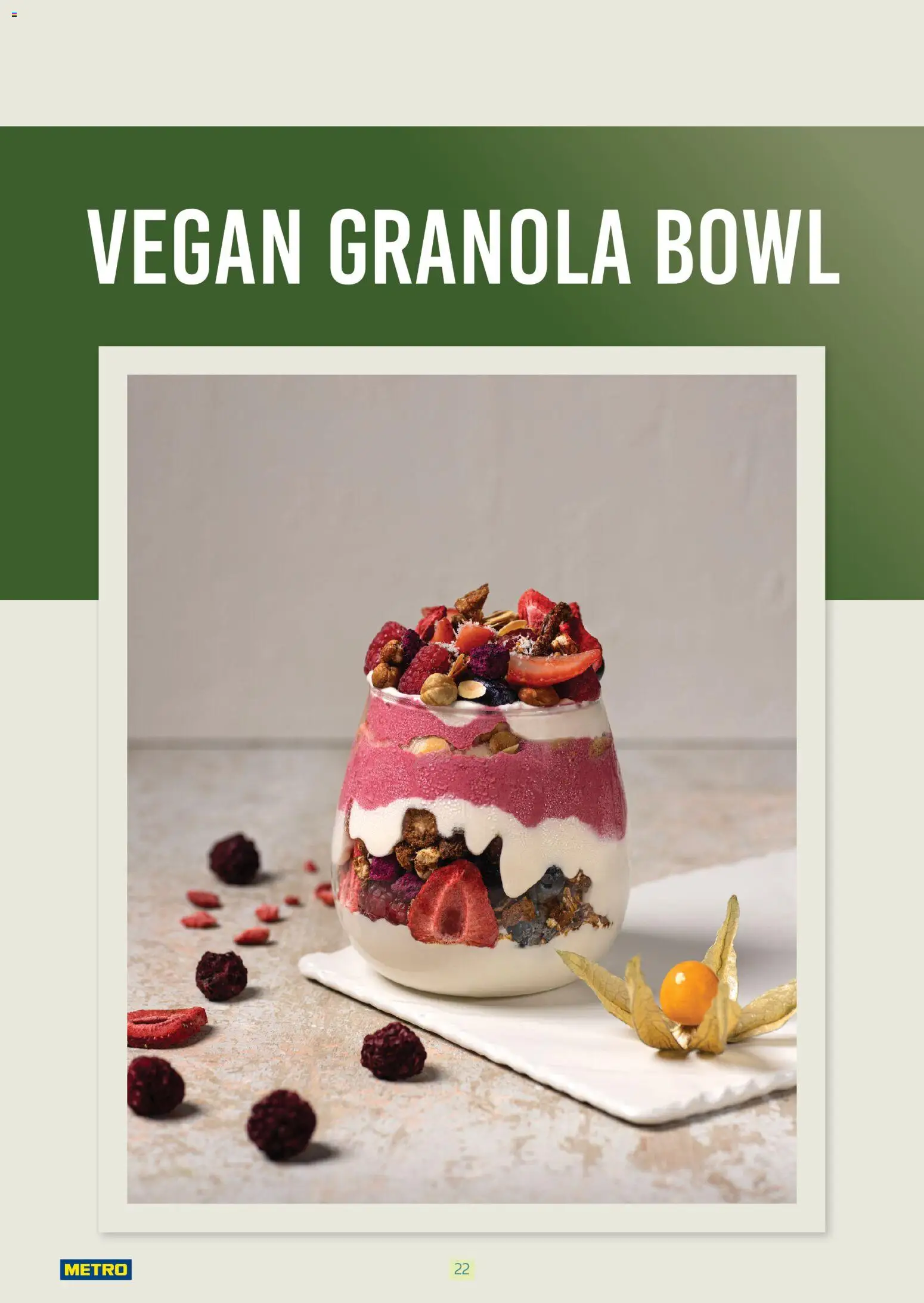 Metro - Bitki Bazlı ve Vegan 2025 - 21.10.2025 tarihinden itibaren geçerlidir | Sayfa: 22