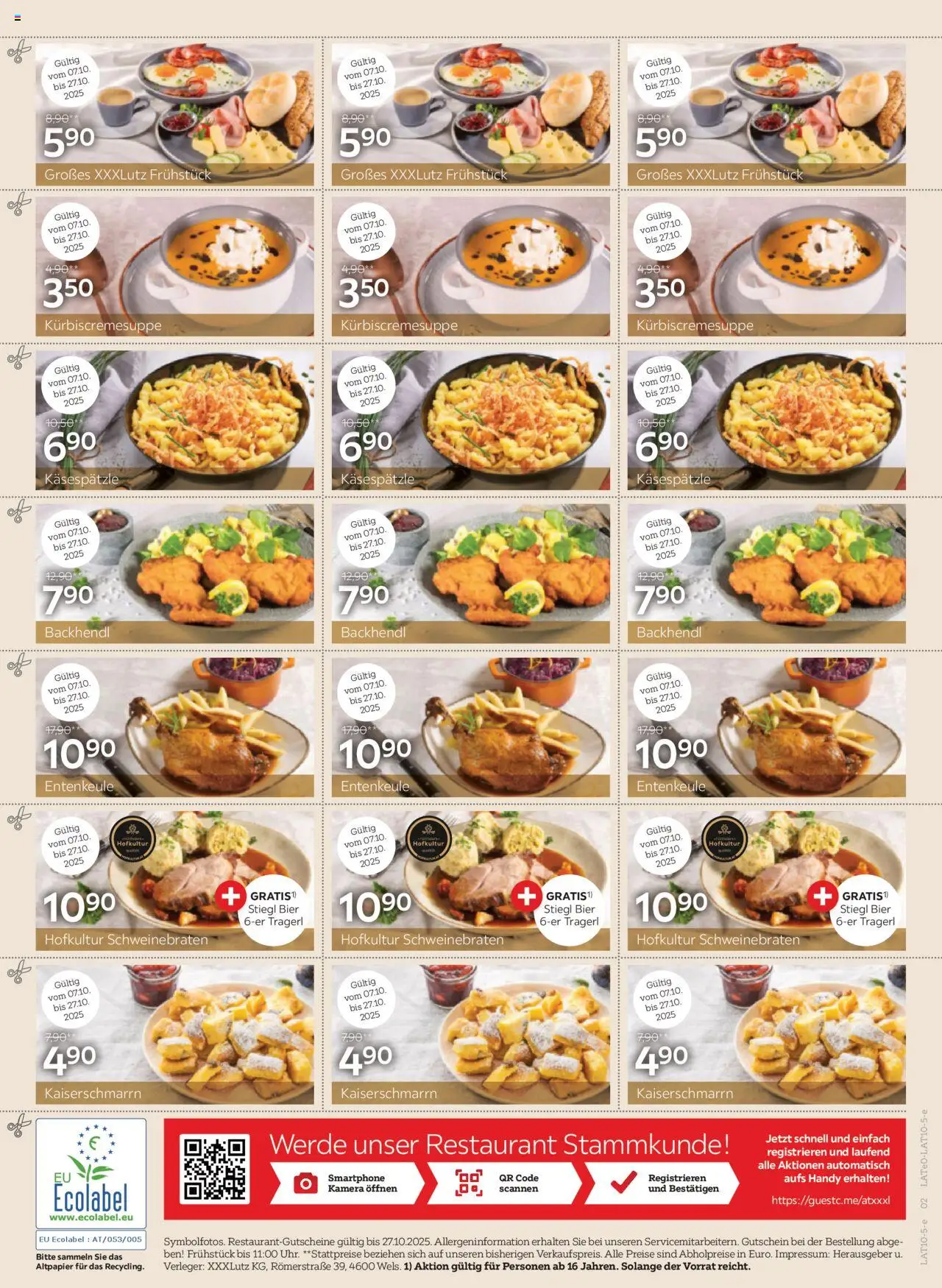 XXXLutz Oktober Festchutscheine gültig ab 07.10.2025 | Seite: 2 | Produkte: Smartphone, Kamera, Bier