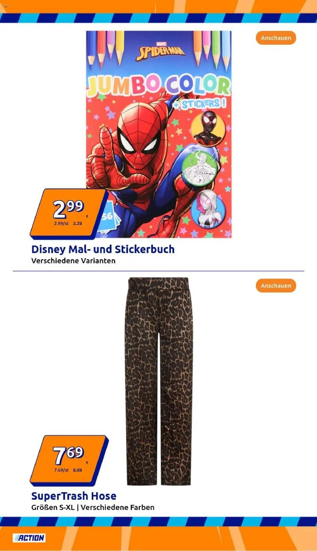 Action Flugblatt gültig ab 10.09.2025 | Seite: 29 | Produkte: Hose