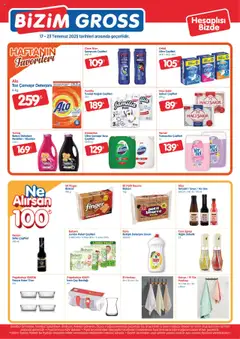 Bizim Toptan - Bizim Gross Fırsat Bülteni - 17.07.2025 tarihinden itibaren geçerlidir | Sayfa: 3 | Ürünler: Kaşe, Tuvalet, Şampuan, Bulaşık deterjanı