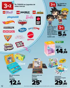 Vista previa Carrefour Semana santa válido desde el 11.03.2026 | Página: 12 | Productos: Té, Juguetes