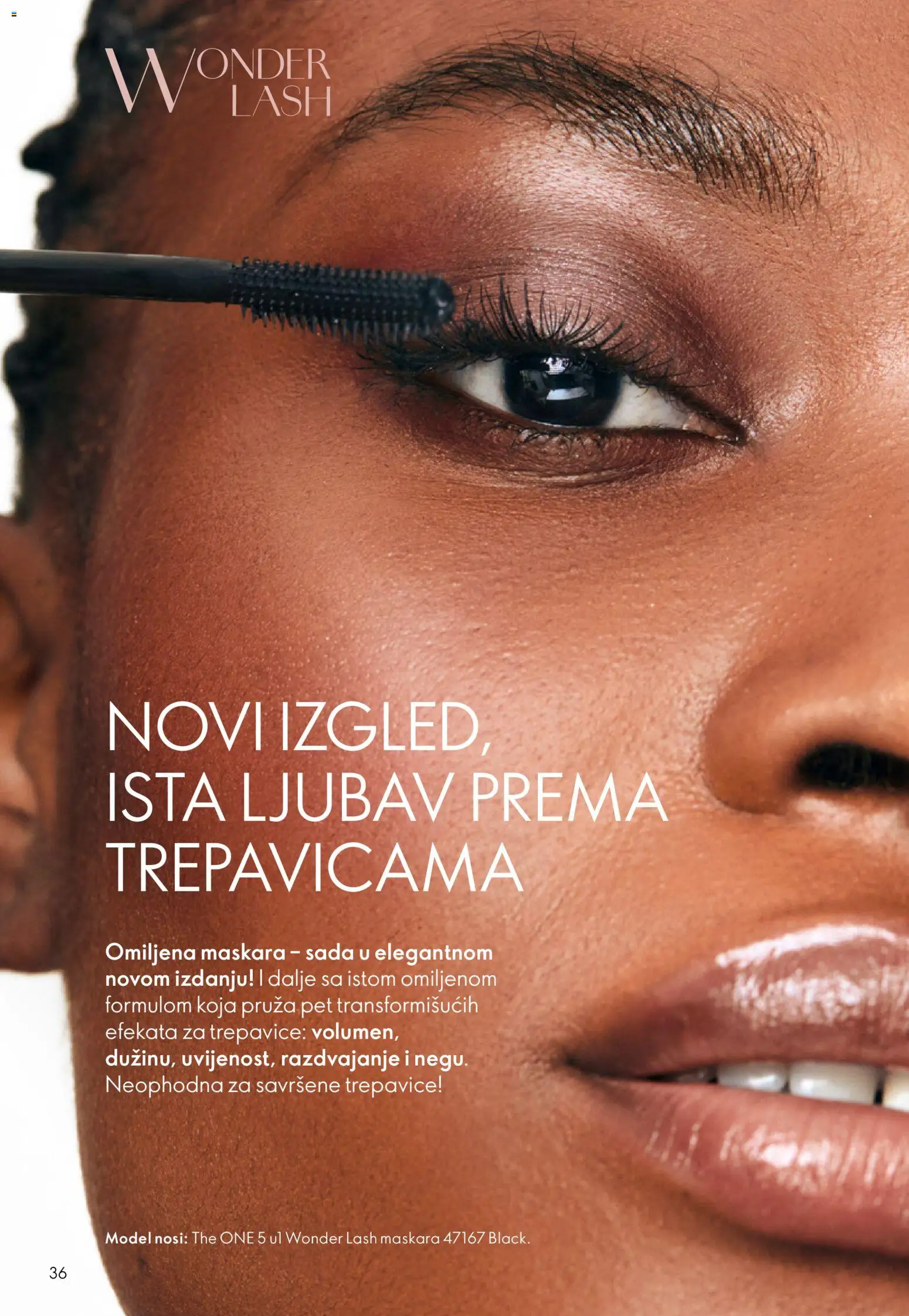 Oriflame katalog - važi od 18.02.2026 | Strana: 36 | Proizvode: Maskara